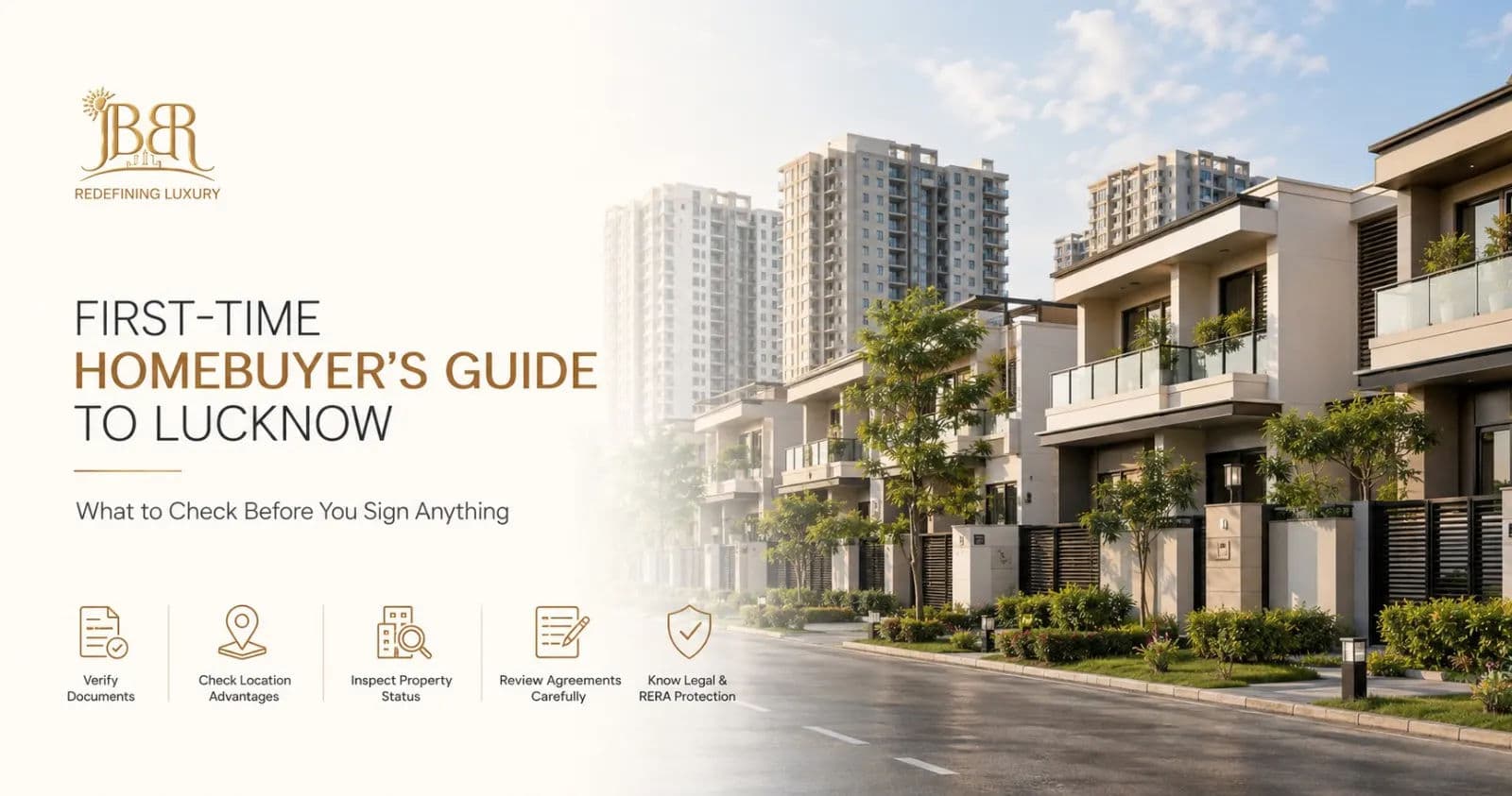 First-Time Homebuyer's Guide to Lucknow: What to Check Before You Sign Anything