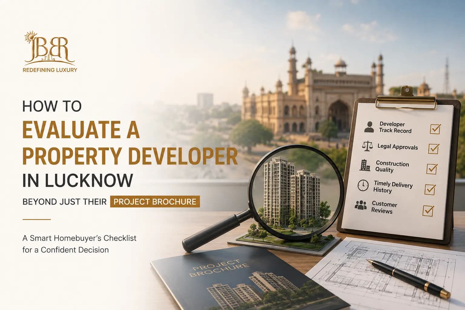 How to Evaluate a Property Developer in Lucknow Beyond Just Their Project Brochure banner