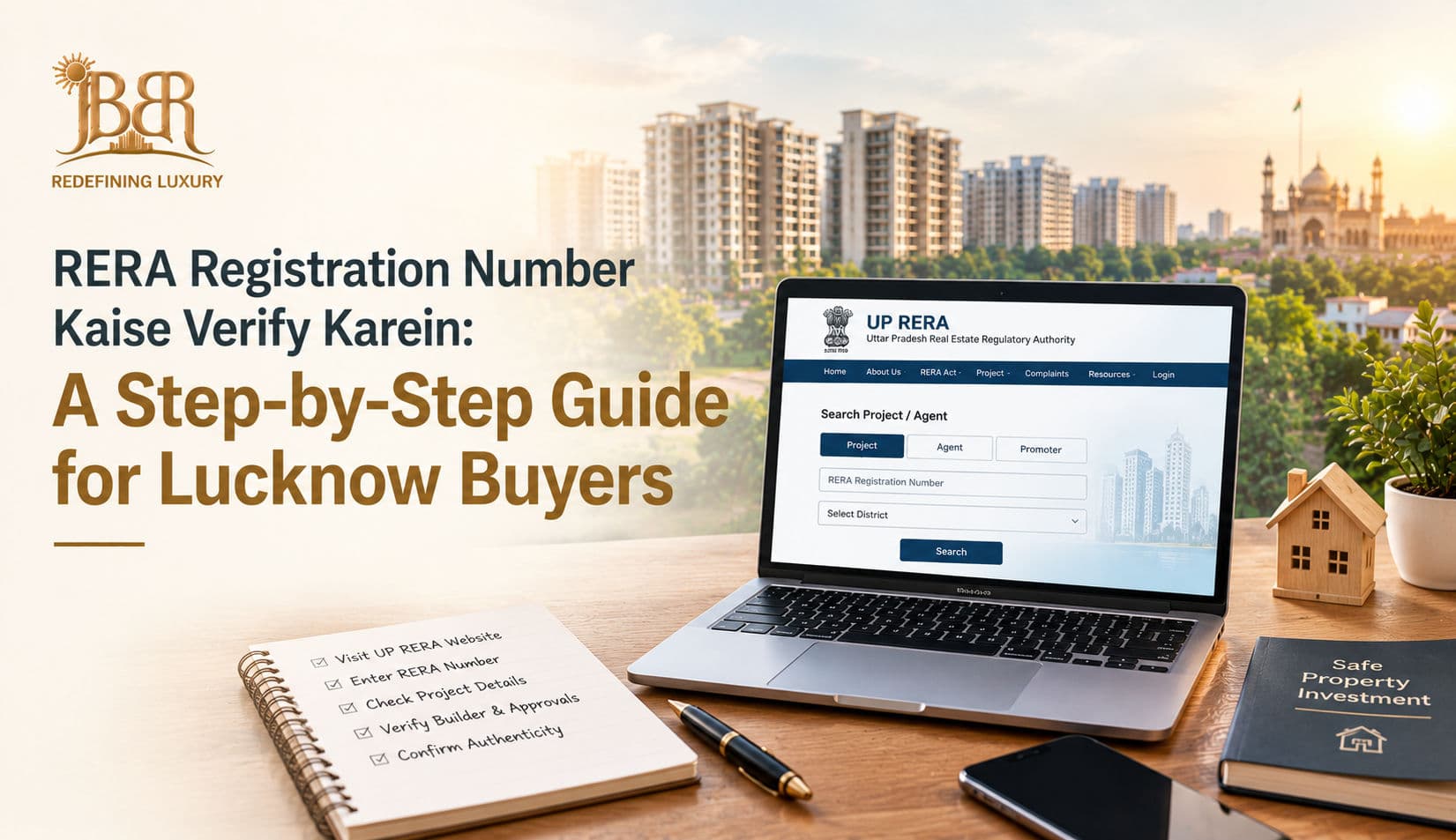 RERA Registration Number Kaise Verify Karein: A Step-by-Step Guide for Lucknow Buyers
